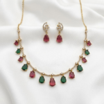 American Diamond Stone Necklace - Image 3