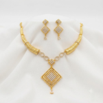 One Gram Gold Plated Necklace Set